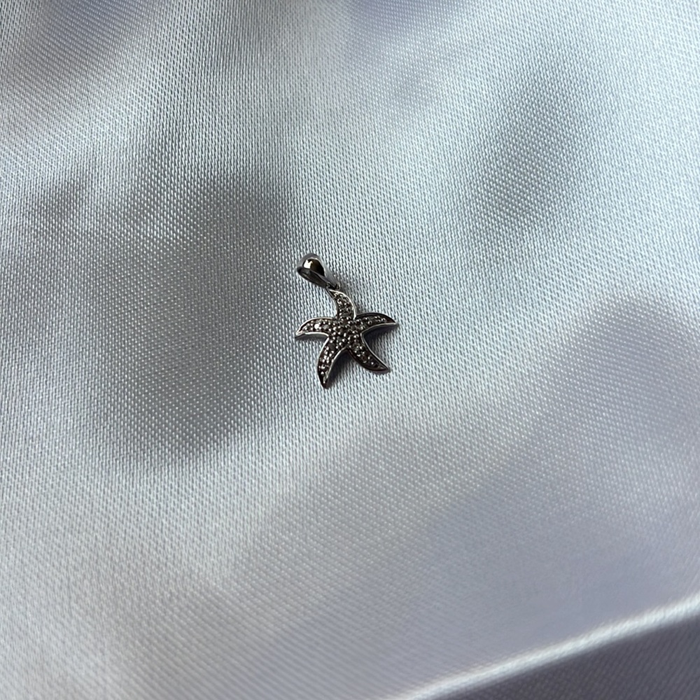 Sterling Silver Starfish Charm